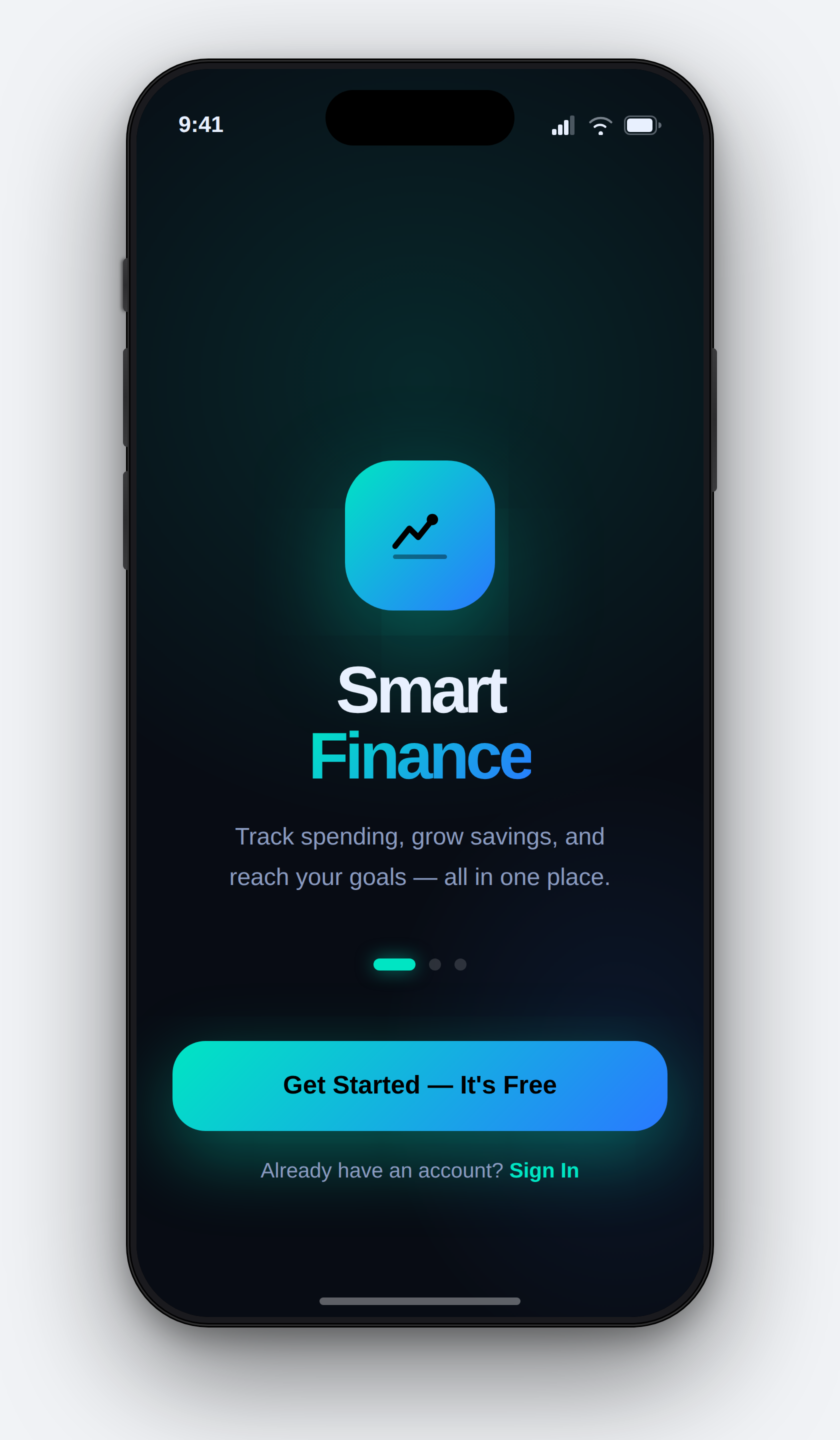 Finio Splash Screen